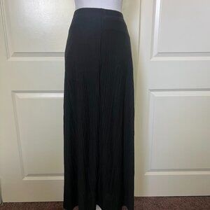 Lily Rose Black Long Maxi Elastic Waist Pull On Skirt Size Medium